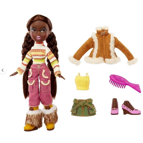 Bratz Original Fashion Doll Felicia Series 3 With 2 Outfits and Poster  NWT - Picture 3 of 5